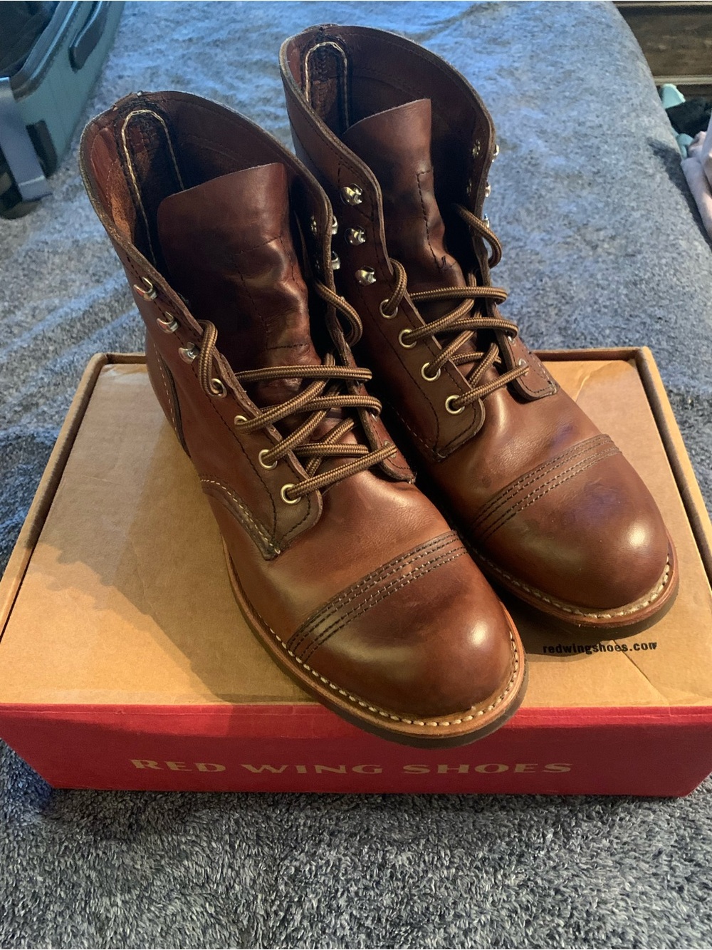 Red Wing Iron Rangers Size 7.5 D men’s